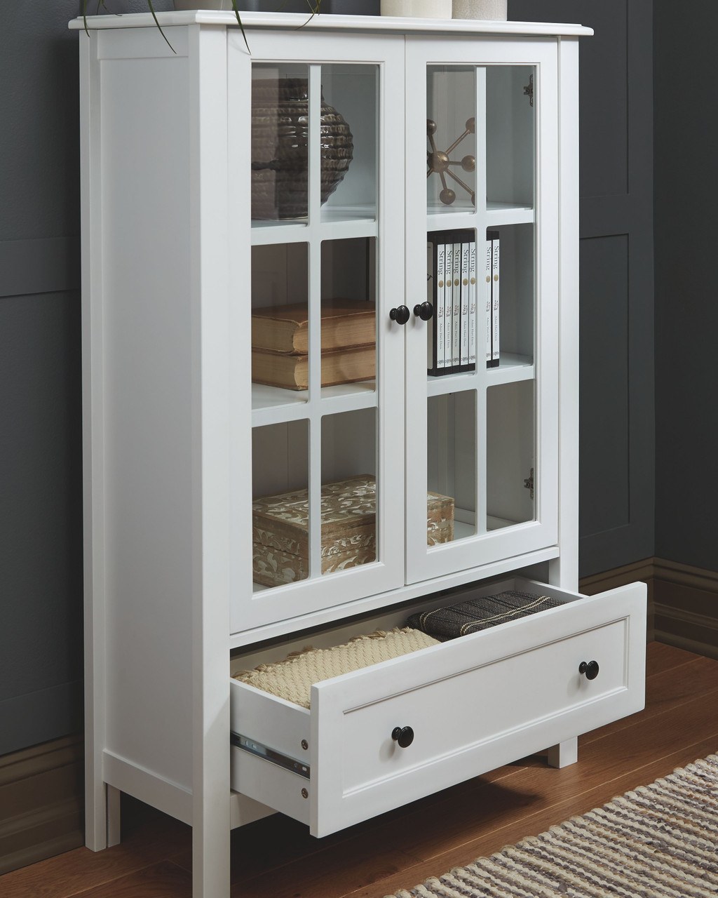 Picture of: The Miranda White Accent Cabinet available at Rose Brothers